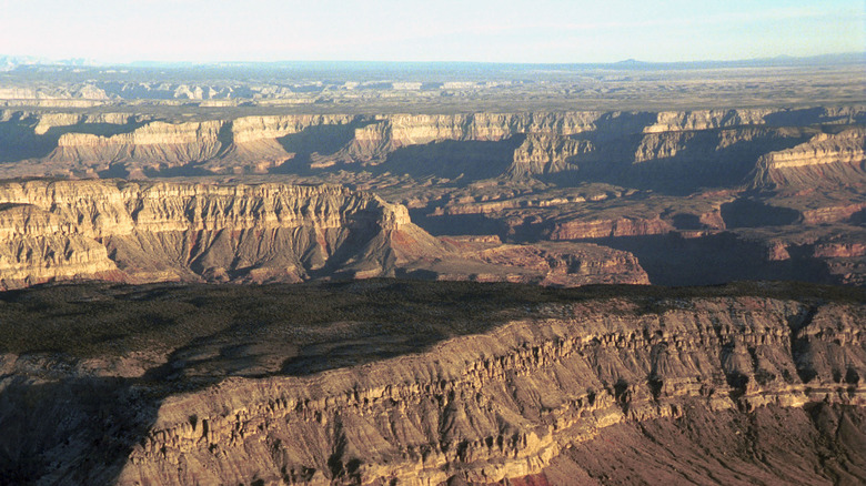 Aerial view of Grand Canyon-Parashant National Monument, at the north edge of the Grand Canyon, Arizona