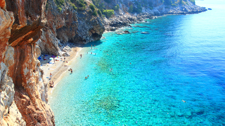 Pasjača Beach viewed from above