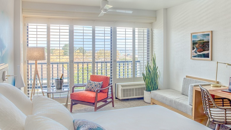 Guest room at Portola Hotel & Spa at Monterey Bay