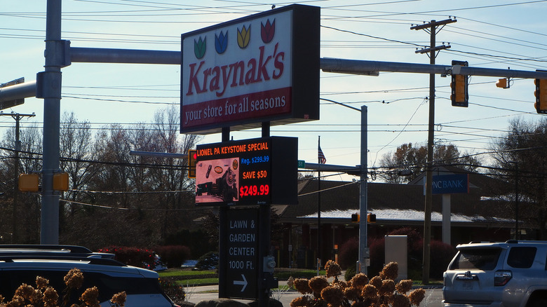 Kraynak's flower boutique in Hermitage