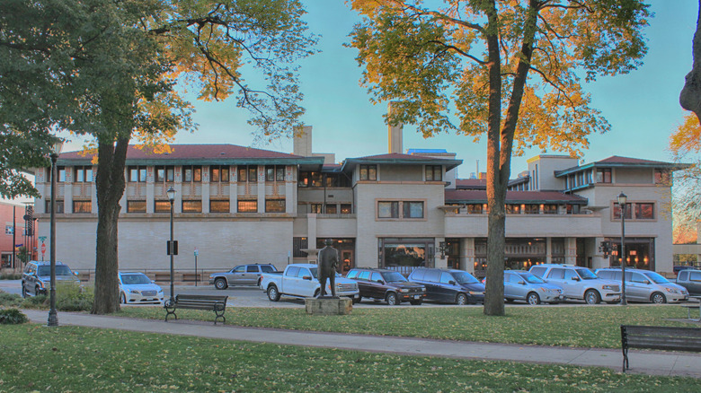 The City National Bank building and the Historic Park Inn Hotel and surrounds