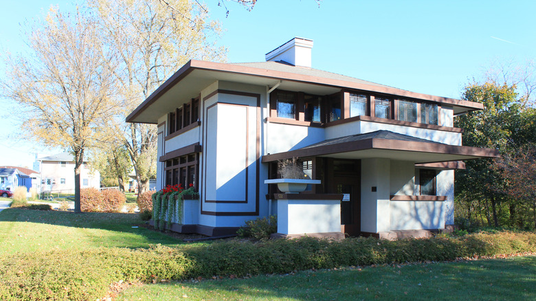 The Stockman House designed by Frank Lloyd Wright