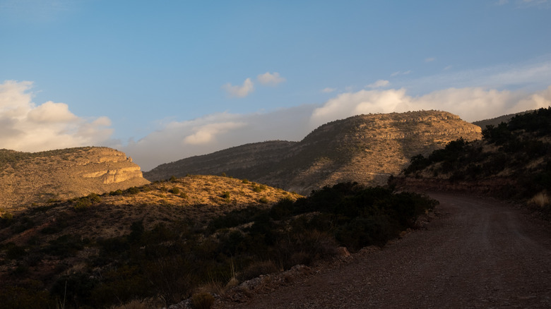 Sacramento Mountains near Alamogordo, New Mexico