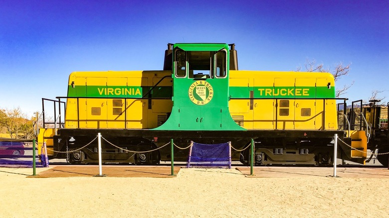 Virginia and Truckee Railroad train