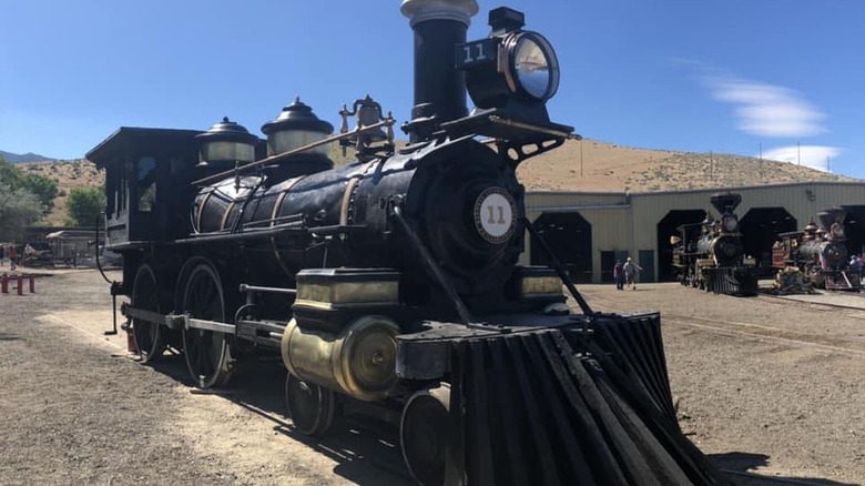 Virginia & Truckee Railroad steam train