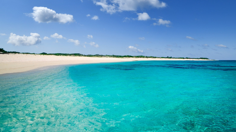 View of Loblolly Bay Beach in Anegada