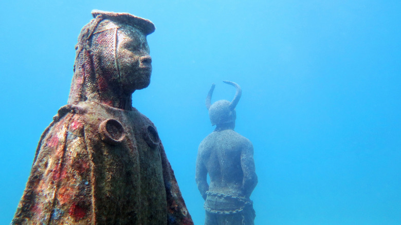 Sculptures of Molinere Bay Underwater Sculpture Park, Grenada