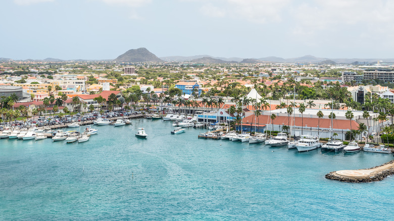 Oranjestad Marina in Aruba
