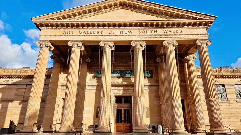 Entrance to the Art Gallery of NSW