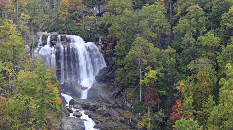 Upper Whitewater Falls in North Carolina