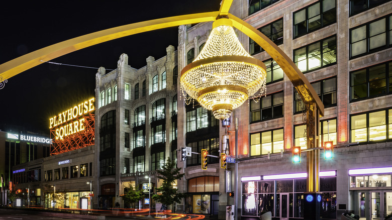 GE Chandelier in Playhouse Square