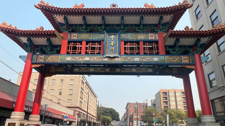 Historic Chinatown gate, Seattle