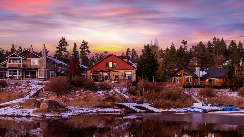 Big Bear Lake Village California
