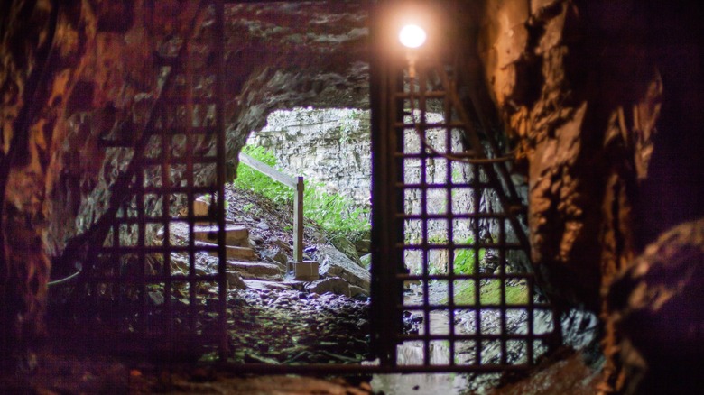 Bell Witch Cave entrance