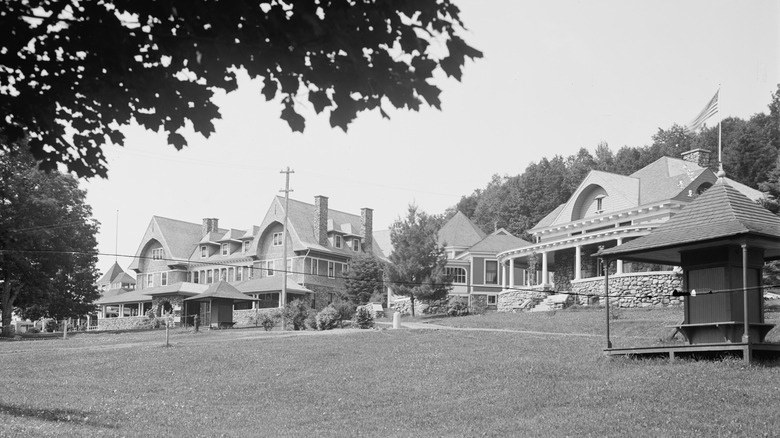 Saranac Lake historical photo sanitarium