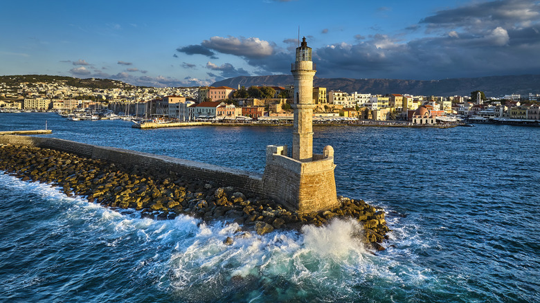 Lighthouse of Chania, Crete, Greece