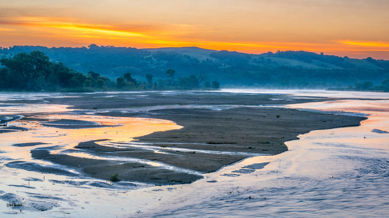 Niobrara National Scenic River at dawn