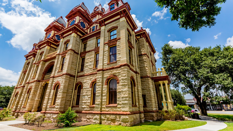 Caldwell County Courthouse in Lockhart, Texas