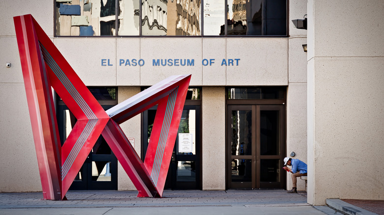 Facade of El Paso Museum of Art
