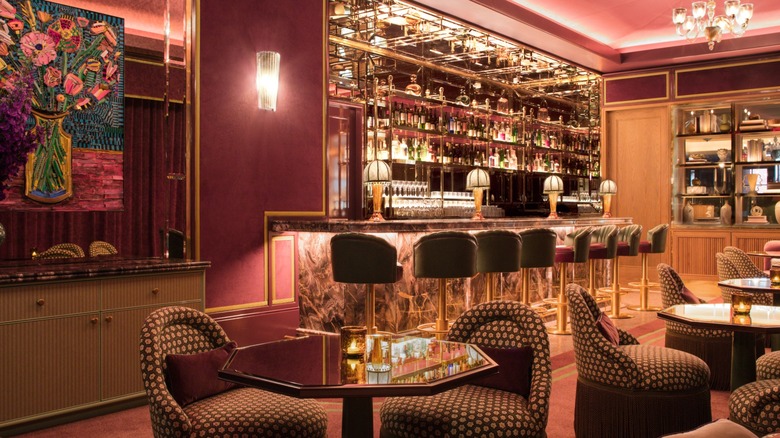 Inside the Titsou Bar at Fouquet's New York