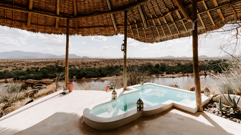 Safari Lodge in Samburu National Reserve, Kenya, Africa
