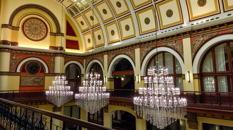 The Union Station lobby, Nashville