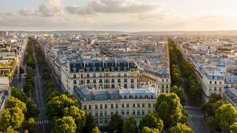 Avenue Victor Hugo in Paris' 16th arrondissement