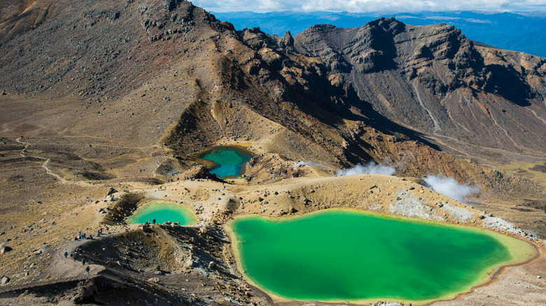 The Tongariro Alpine Crossing near Taupō