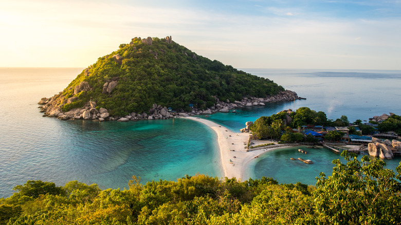 Koh Nang Yuan near Koh Tao in Thailand