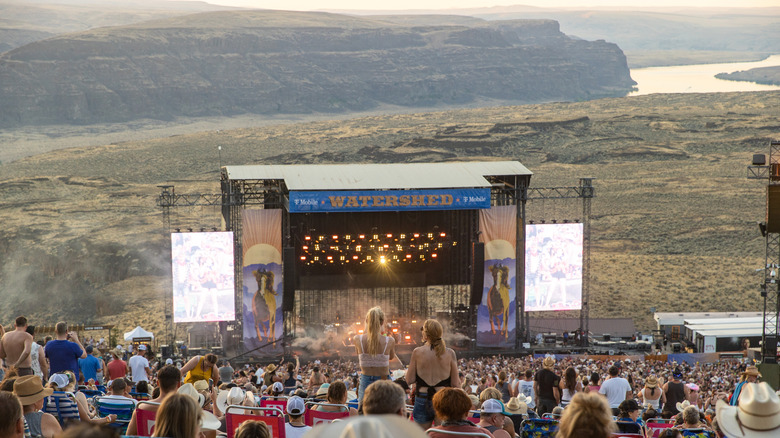 Crowd at The Gorge Amphitheater