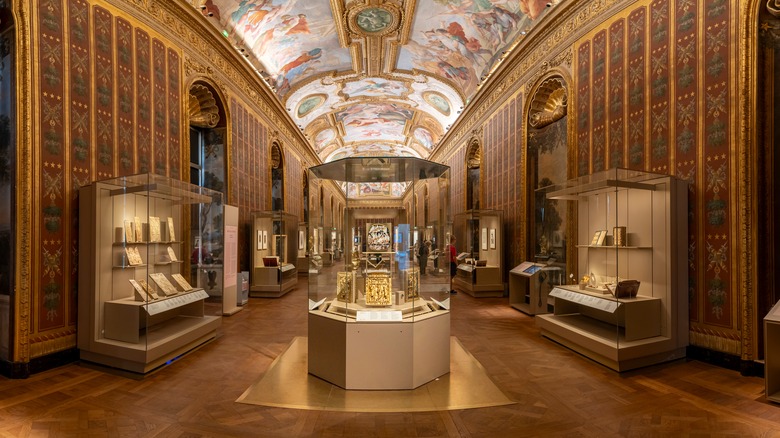 The Mazarin Gallery inside the BnF