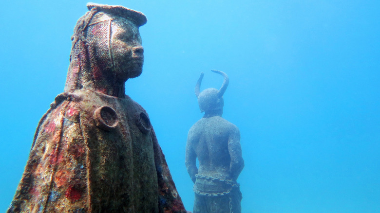 Underwater Sculpture Park in Grenada