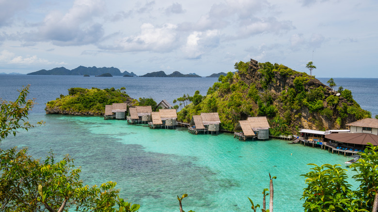 A diving resort in Raja Ampat, Indonesia