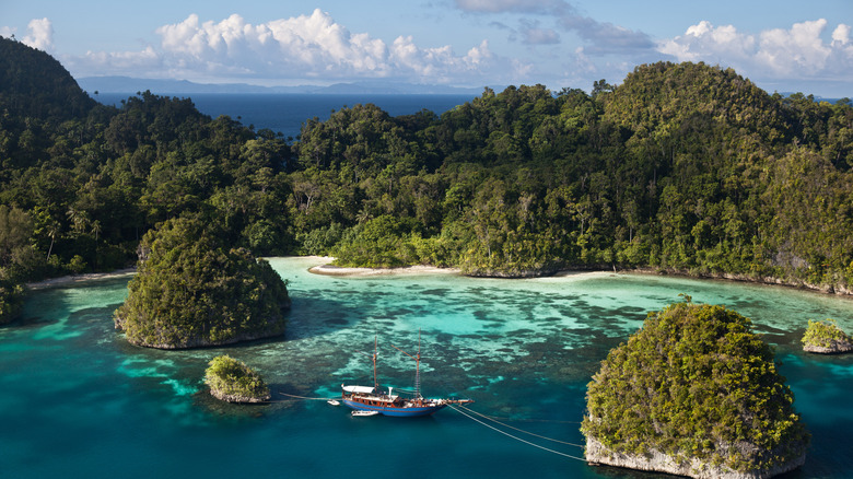 Raja Ampat islands in Indonesia