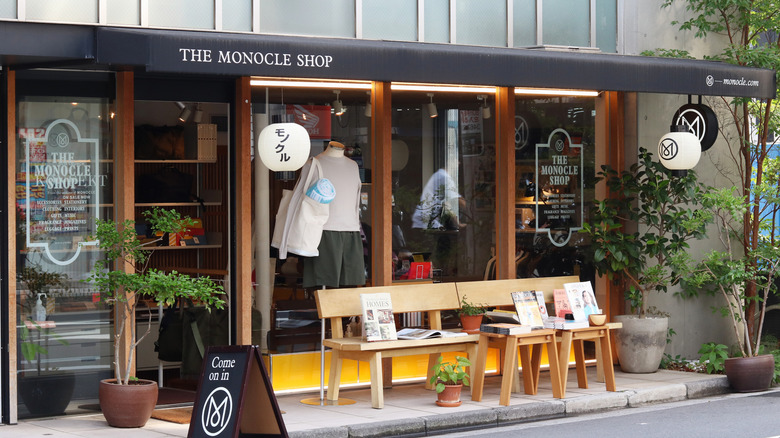Tomigaya's Monocle shop