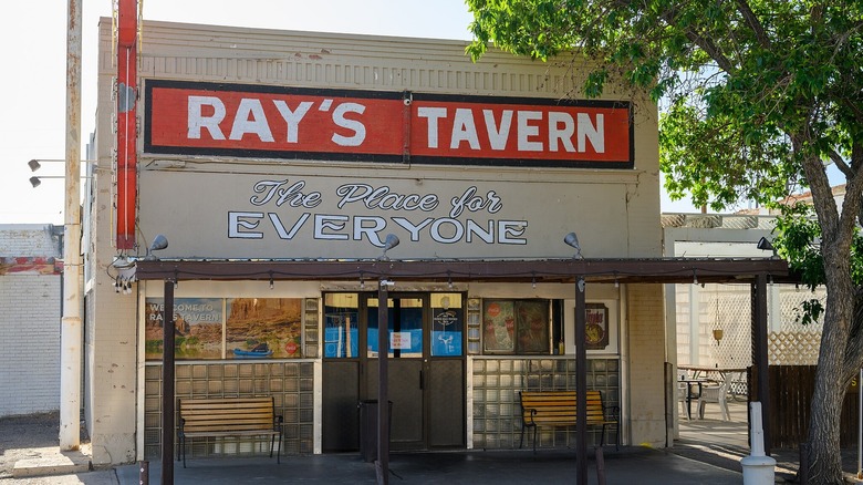 Ray's Tavern storefront in Green River