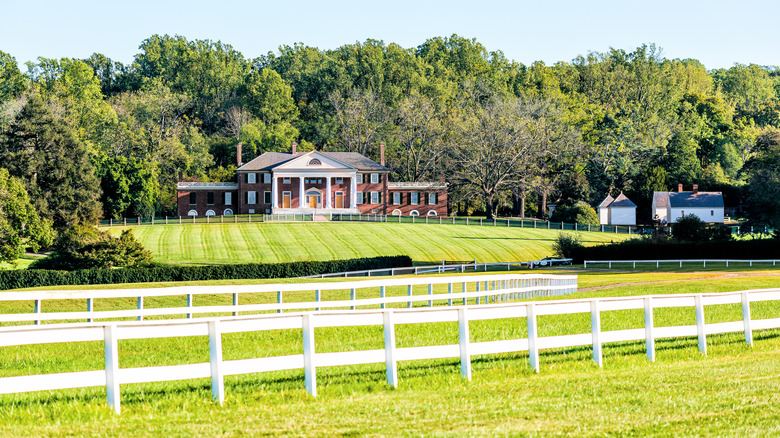 James Madison's Montpelier in Orange County, Virginia