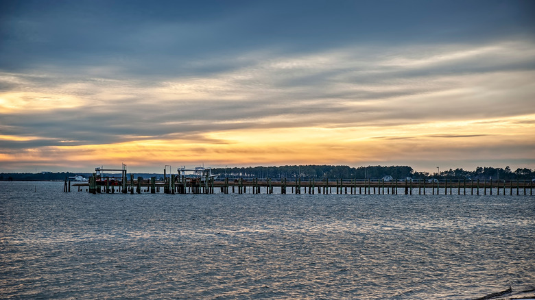 A view of Messick Point in Poquoson, VA