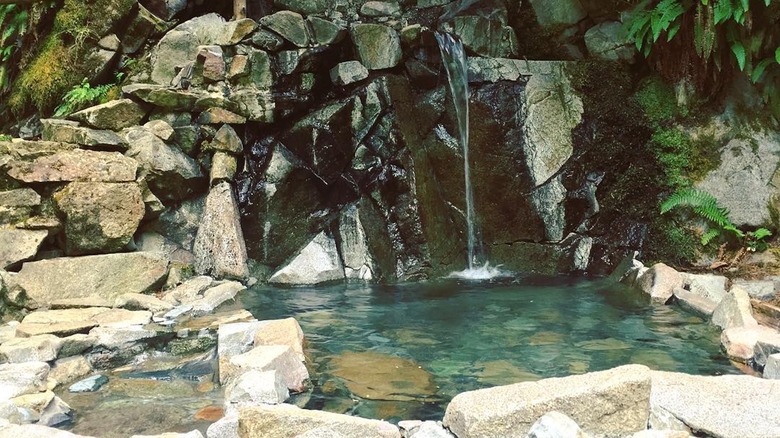 Pool at Goldmyer Hot Springs