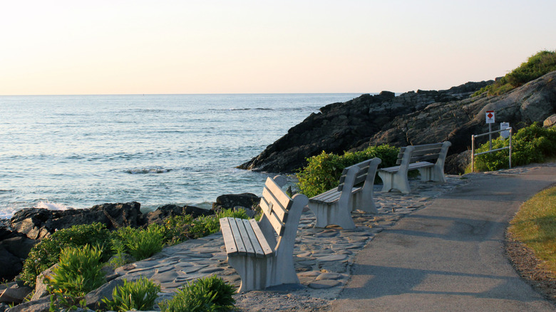 Section of Marginal Way in Ogunquit