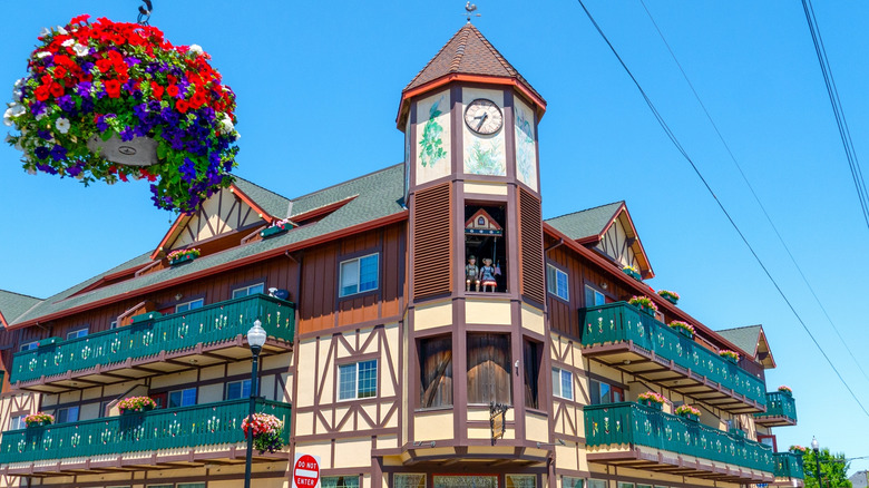 The glockenspiel in Mt. Angel Oregon