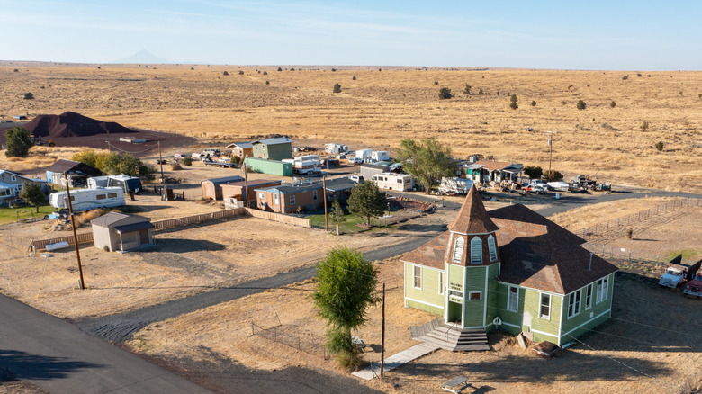 Shaniko Ghost Town in Oregon