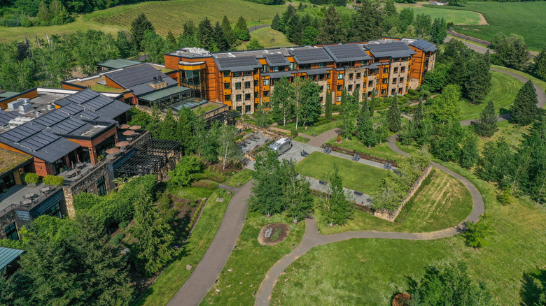 The Allison Inn & Spa is nestled in the Willamette Valley wine country