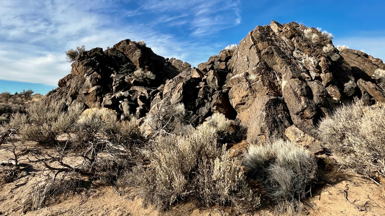 Rocky area in Oregon Badlands Wilderness area