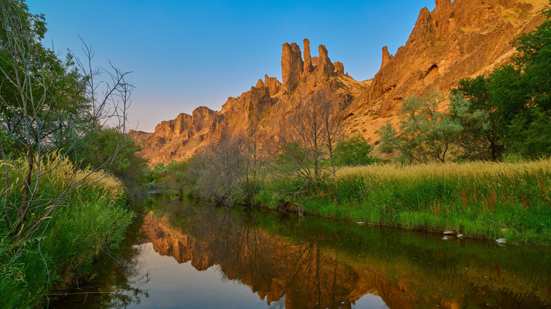 Pinnacles near Succor Creek State Natural Area, Oregon.