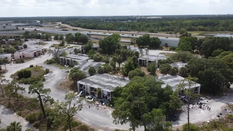 Aerial view of Orlando Sun Resort