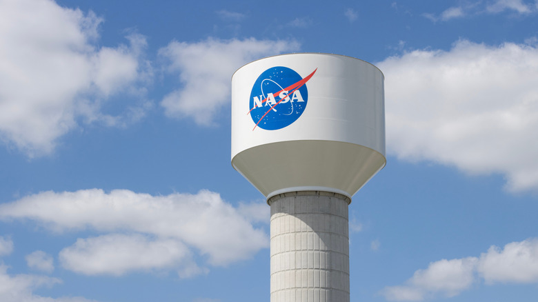 Elevated NASA logo