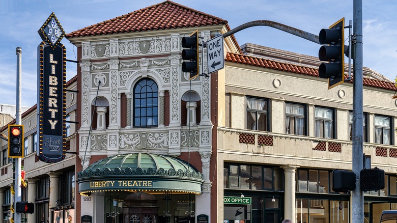 the historic liberty theatre in downtown Astoria