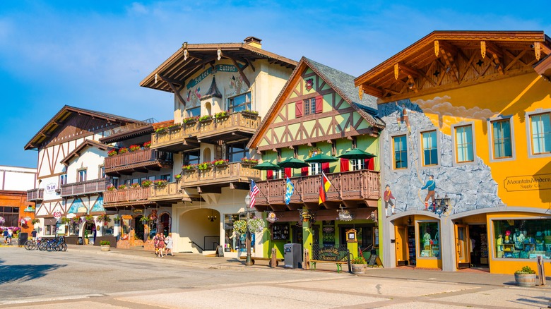 Main street in Leavenworth, Washington