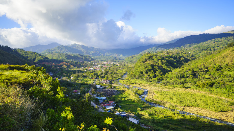 Valley in Boquete, Panama